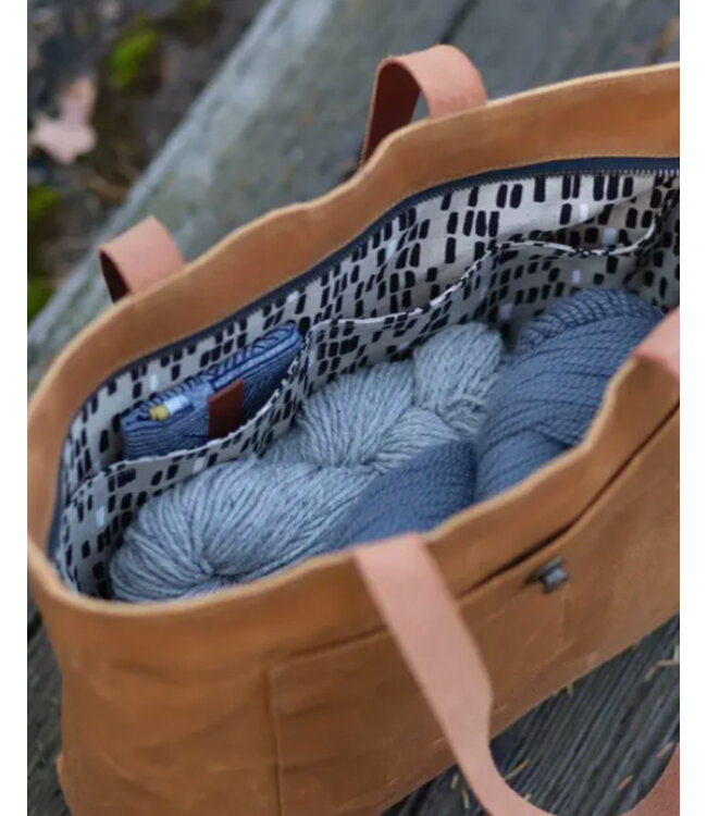 Noodlehead Pepin tote - papieren patroon
