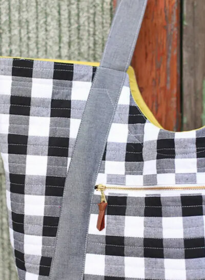 Noodlehead Poolside tote - papieren patroon