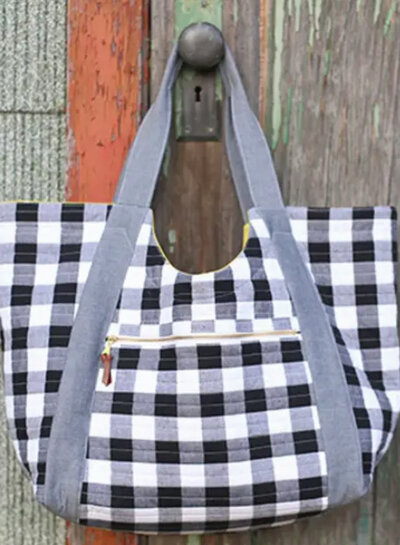 Noodlehead Poolside tote - papieren patroon