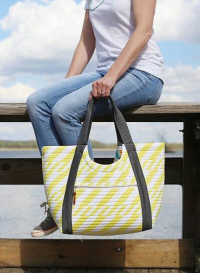 Noodlehead Poolside tote - paper pattern