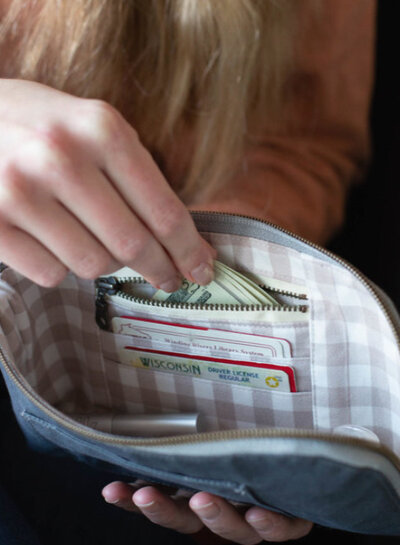 Noodlehead Yarrow wristlet & pouch - paper pattern