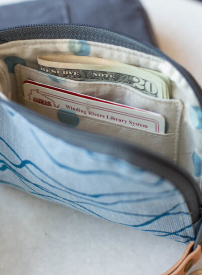 Noodlehead Yarrow wristlet & pouch - paper pattern