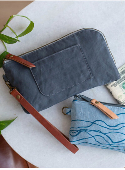 Noodlehead Yarrow wristlet & pouch - paper pattern