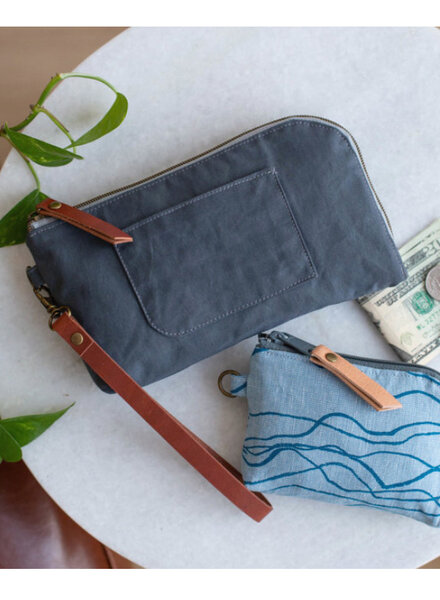 Noodlehead Yarrow wristlet & pouch - papieren patroon