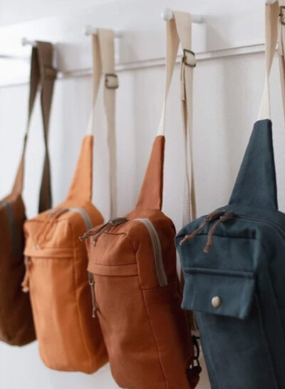 Noodlehead Sandhill sling - papieren patroon