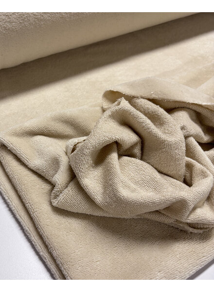 Madeline sand 052 - bamboo terry cloth