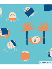 Katia fabrics sushi - laminated cotton