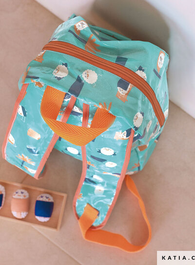 Katia fabrics sushi - laminated cotton