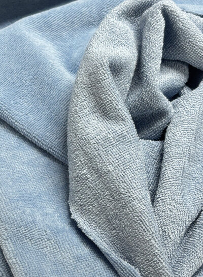 Madeline light blue 003 - bamboo terry cloth