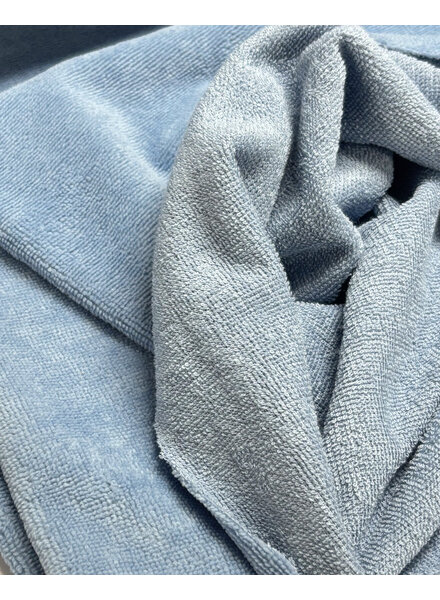 Madeline light blue 003 - bamboo terry cloth