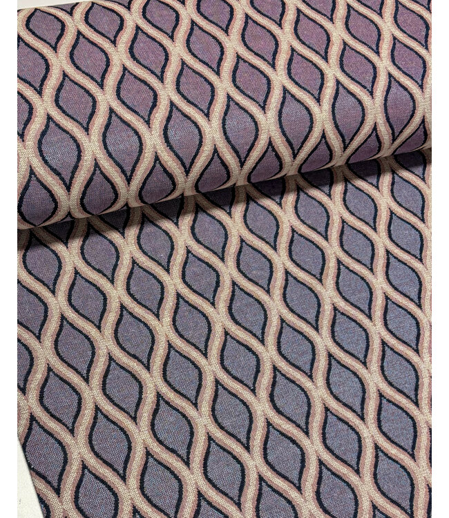 lila - Art Deco -  gobelin - canvas