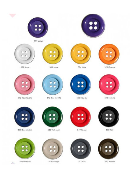 Madeline large button with 4 holes - 33 mm