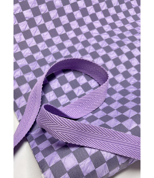 Katia fabrics lilac - bubble schaak bord - stof voor tassen