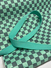 Katia fabrics mint - bubble chess board - fabric for bags