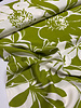lime abstract - viscose crepe