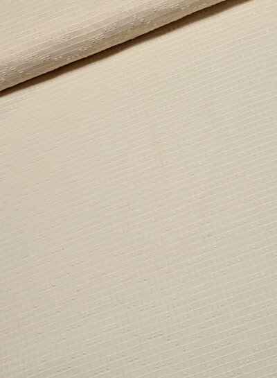 Madeline katoen voile met fijne textuur - ecru