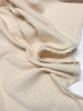 nude linen cotton mix double gauze / plain tetra