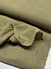 Tea green - linen cotton mix double gauze / plain tetra