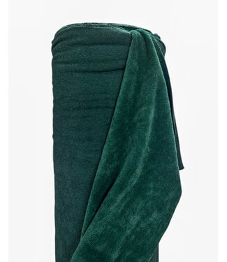 Madeline Bamboo terry cloth - dark petrol green
