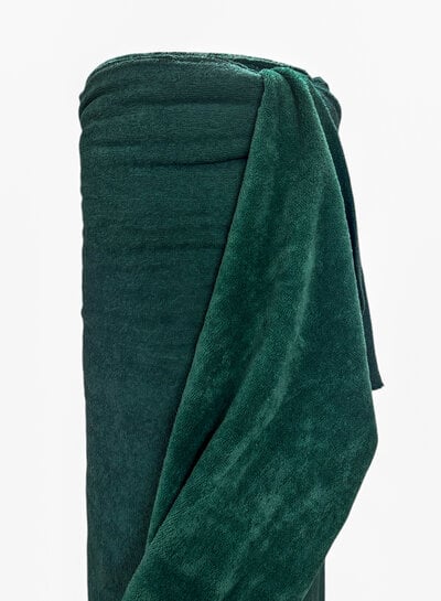 Madeline bamboe badstof donker petrolgroen