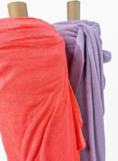 Madeline Bamboo terry cloth - coral