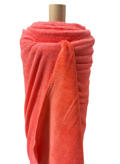 Madeline Bamboo terry cloth - coral
