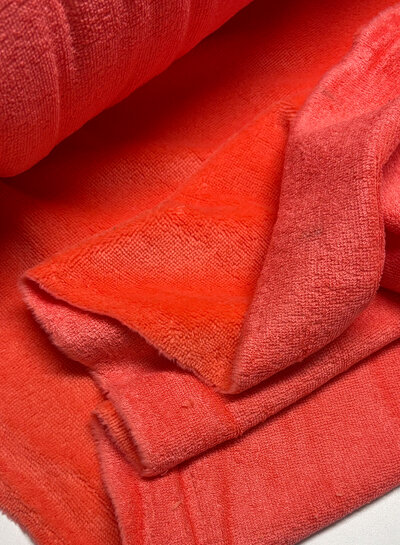 Madeline Bamboo terry cloth - coral