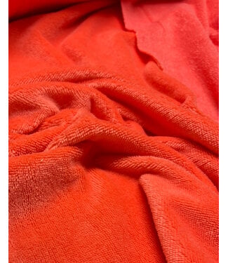 Madeline Bamboo terry cloth - coral