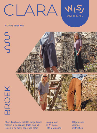 Wisj patterns Clara culotte volwassenen - papieren patroon