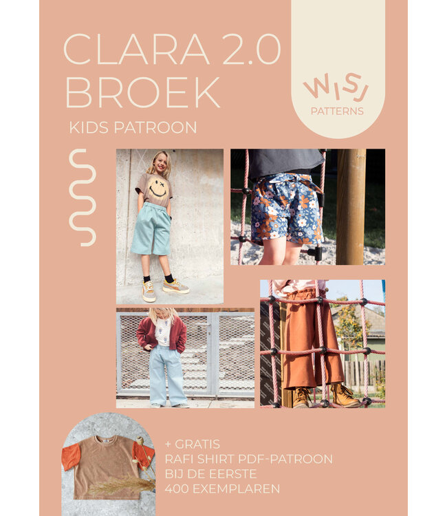 Wisj patterns Clara culotte kids - papieren patroon