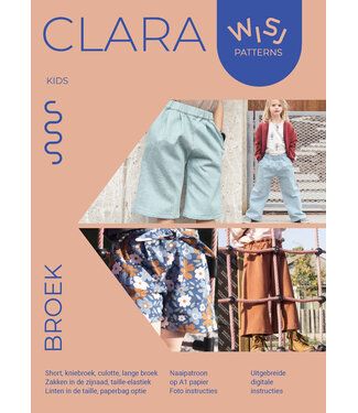Wisj patterns Clara culotte kids - papieren patroon