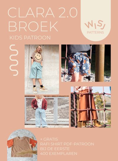Wisj patterns Clara culotte kids - papieren patroon