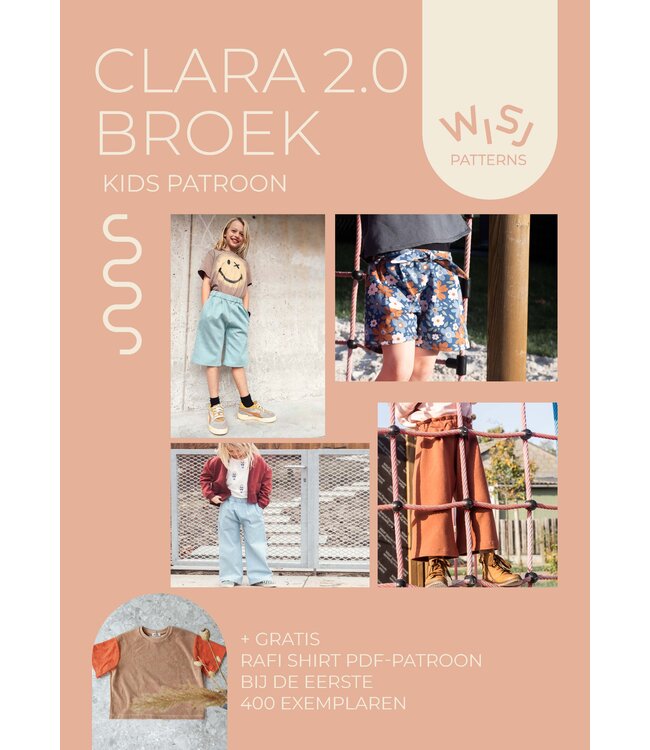 Wisj patterns Clara culotte kids - papieren patroon