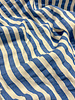 Madeline seersucker verticale strepen - blauw