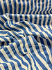 Madeline seersucker verticale strepen - blauw
