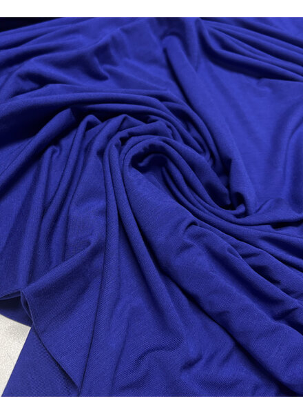 Madeline kobaltblauwe bamboe tricot