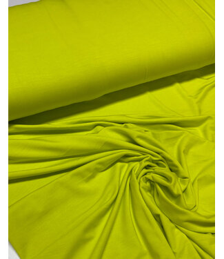 Madeline chartreuse yellow - bamboo jersey