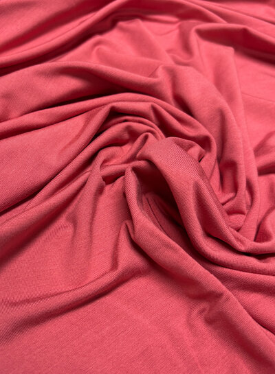 Madeline dark old pink bamboo - very soft jersey