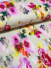 Madeline floral symphony - shape-retaining viscose jersey