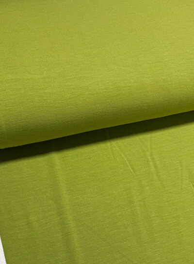 Madeline lime green - bamboo jersey