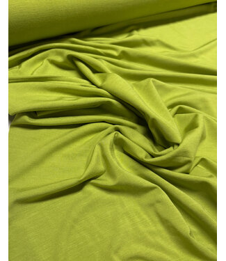 Madeline lime green - bamboo jersey