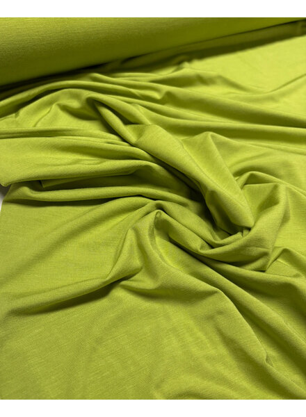 Madeline limoengroen -  bamboe tricot