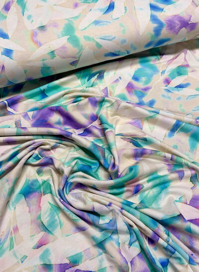 Madeline zomerlicht - vormvaste viscose tricot