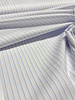 Madeline pine stripe - white with blue stripe shirt cotton