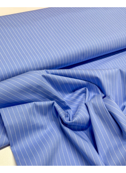 Madeline pine stripe - blue shirt cotton