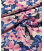 Madeline pink blossom by night - canvas