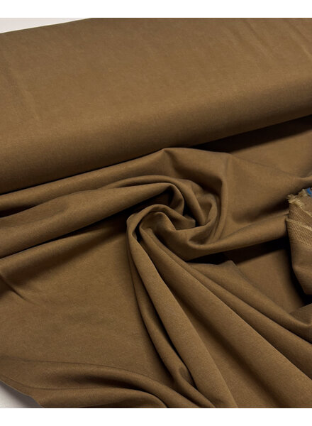 Signature signature sandwashed lyocell gabardine twill slightly stretchy - camel