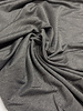 Madeline grey melange - organic bamboo jersey - very supple and soft