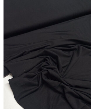 Madeline black bamboo jersey