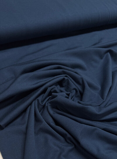 Madeline indigo bamboo - very soft jersey